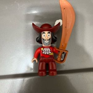 Lego Duplo Disney Captain Hook Figure Jake and the Neverland Pirates